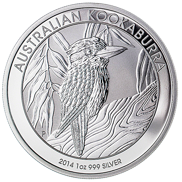 Australian Silver Kookaburra 2014 - 1 oz Australian Silver Kookaburra 2014 - 1 oz