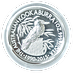 2015 1 oz Australian Kookaburra High-Relief Proof Silver Coin - 25th Anniversary Edition (Pre-Owned in Good Condition) thumbnail