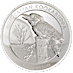 2016 5 oz Australian Kookaburra High-Relief Proof Silver Bullion Coin (Pre-Owned in Good Condition) thumbnail