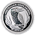 Australian Silver Kookaburra 2012 - 1 kg thumbnail