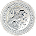 1993 2 oz Australian Silver Kookaburra Bullion Coin thumbnail