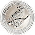 1995 2 oz Australian Silver Kookaburra Bullion Coin thumbnail