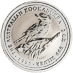 1995 2 oz Australian Silver Kookaburra Bullion Coin thumbnail