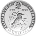 2020 1 Kilogram Australian Silver Kookaburra Bullion Coin thumbnail