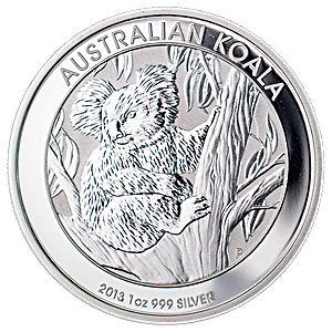 Australian Silver Koala 2013 - 1 oz Australian Silver Koala 2013 - 1 oz