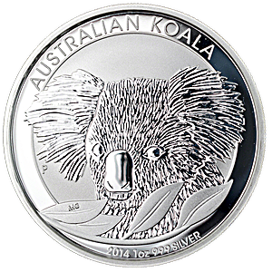 Australian Silver Koala 2014 - 1 oz Australian Silver Koala 2014 - 1 oz