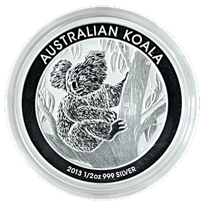 Australian Silver Koala 2013 - 1/2 oz