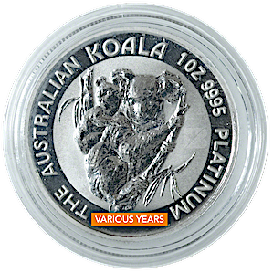 1 oz  Australian Platinum Koala (Various Years)