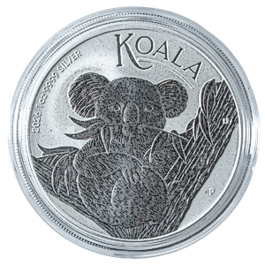 2026 1 oz Australian Silver Koala Bullion Coin
