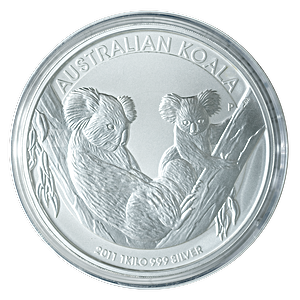 2011 1 Kilogram Australian Silver Koala Bullion Coin