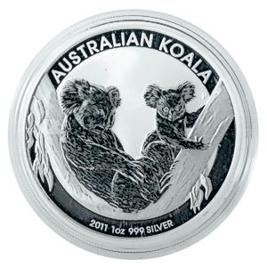 2011 1 oz Australian Silver Koala Bullion Coin
