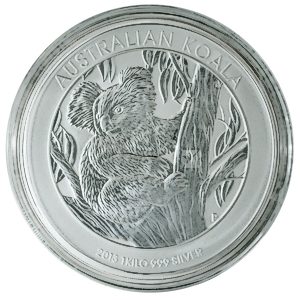 2013 1 Kilogram Australian Silver Koala Bullion Coin