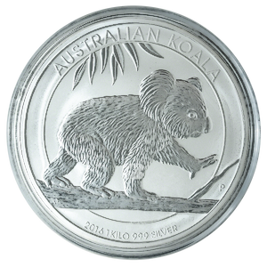 2016 1 Kilogram Australian Silver Koala Bullion Coin