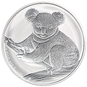 Australian Silver Koala 2009 - 1 kg