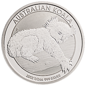 2012 1/2 oz Australian Silver Koala Bullion Coin