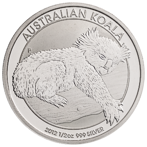 2012 1/2 oz Australian Silver Koala Bullion Coin