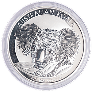 Australian Silver Koala 2014 - 10 oz 