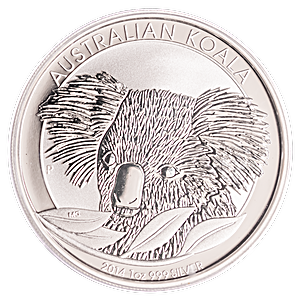 2014 1 oz Australian Silver Koala Bullion Coin