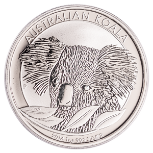 2014 1 oz Australian Silver Koala Bullion Coin