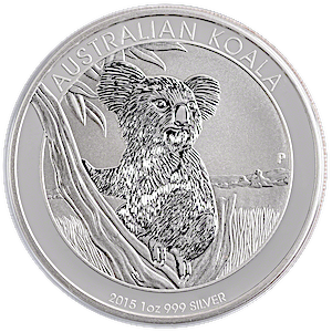 2015 1 oz Australian Silver Koala Bullion Coin