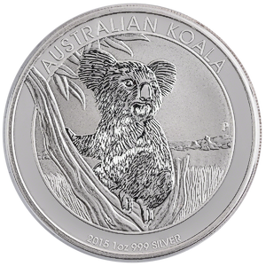 2015 1 oz Australian Silver Koala Bullion Coin