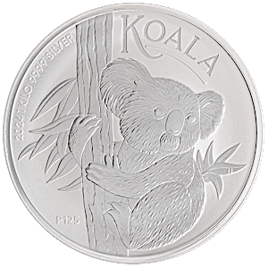 2024 1 Kilogram Australian Silver Koala Bullion Coin