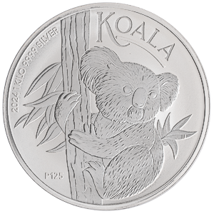 2024 1 Kilogram Australian Silver Koala Bullion Coin