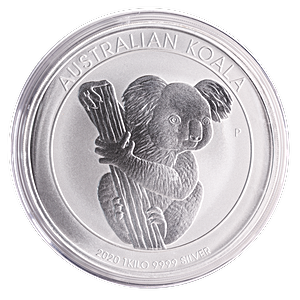 2020 1 Kilogram Australian Silver Koala Bullion Coin