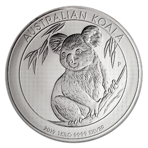 2019 1 Kilogram Australian Silver Koala Bullion Coin