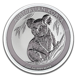 2019 1 oz Australian Silver Koala Bullion Coin