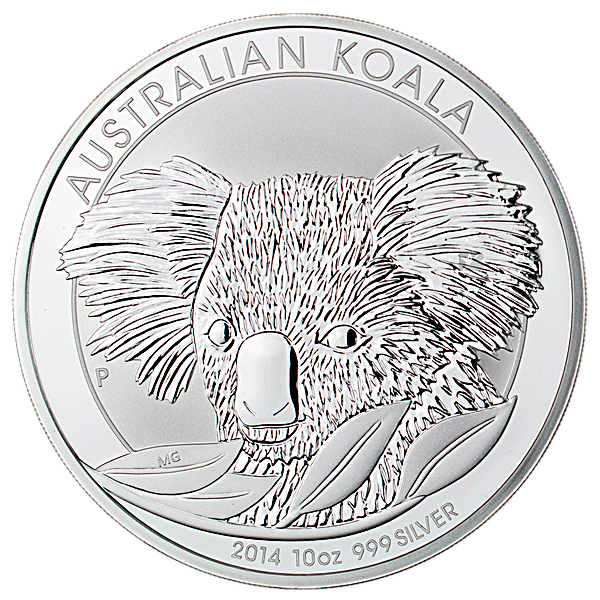 Australian Silver Koala 2014 - 10 oz Australian Silver Koala 2014 - 10 oz