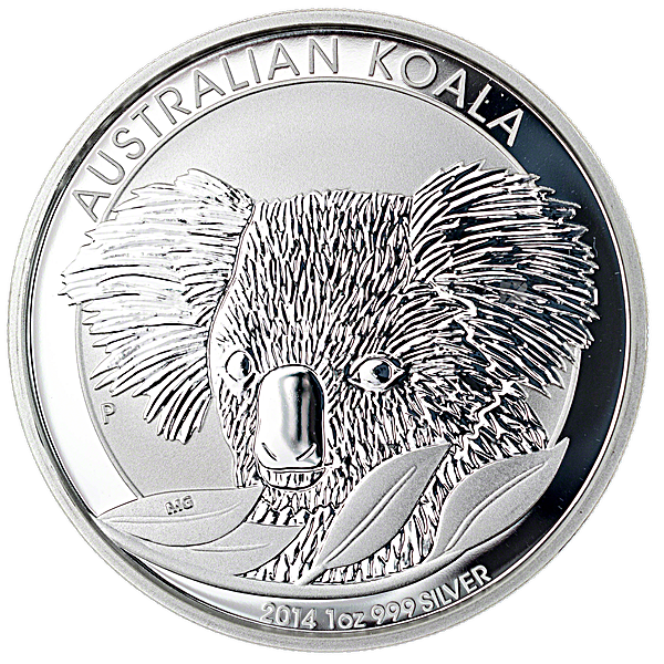 Australian Silver Koala 2014 - 1 oz Australian Silver Koala 2014 - 1 oz