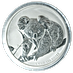 Australian Silver Koala 2010 - 1 kg thumbnail
