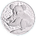 2009 1 oz Australian Silver Koala Bullion Coin thumbnail