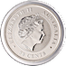 2015 1/2 oz Australian Silver Koala Bullion Coin thumbnail