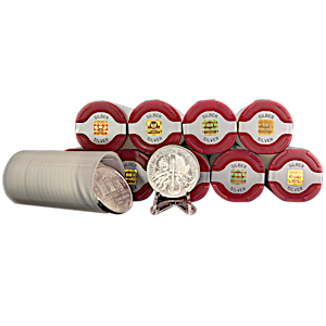 200 pcs of 1 oz 2020 Austrian Silver Philharmonic Coins (10 tubes x 20 pcs/tube) - Total 200 oz Silver 200 pcs of 1 oz 2020 Austrian Silver Philharmonic Coins (10 tubes x 20 pcs/tube) - Total 200 oz Silver