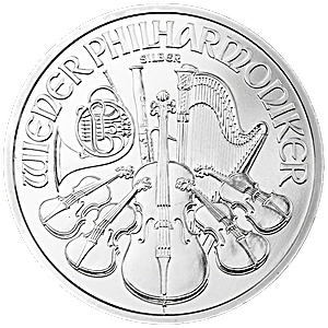 2014 1 oz Austrian Silver Philharmonic Bullion Coin