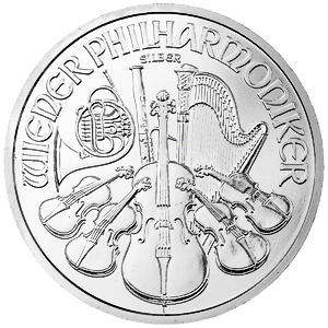 2014 1 oz Austrian Silver Philharmonic Bullion Coin