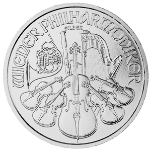 2015 1 oz Austrian Silver Philharmonic Bullion Coin