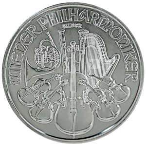 2021 1 oz Austrian Silver Philharmonic Bullion Coin