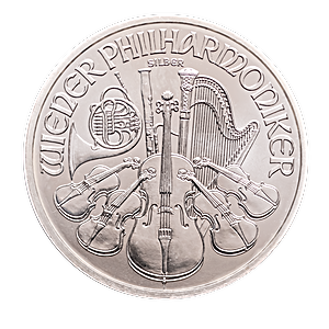 2012 1 oz Austrian Silver Philharmonic Bullion Coin