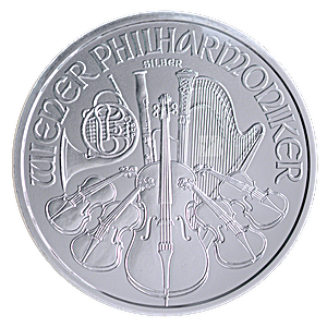 2017 1 oz Austrian Silver Philharmonic Bullion Coin