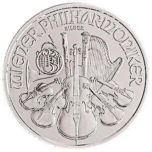 2023 1 oz Austrian Silver Philharmonic Bullion Coin (BU)