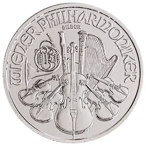 2023 1 oz Austrian Silver Philharmonic Bullion Coin (BU)