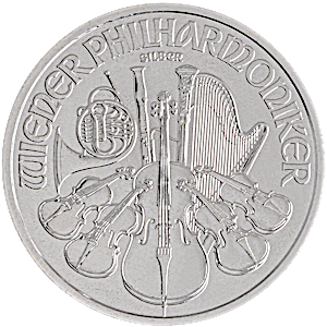 2024 1 oz Austrian Silver Philharmonic Bullion Coin (BU)