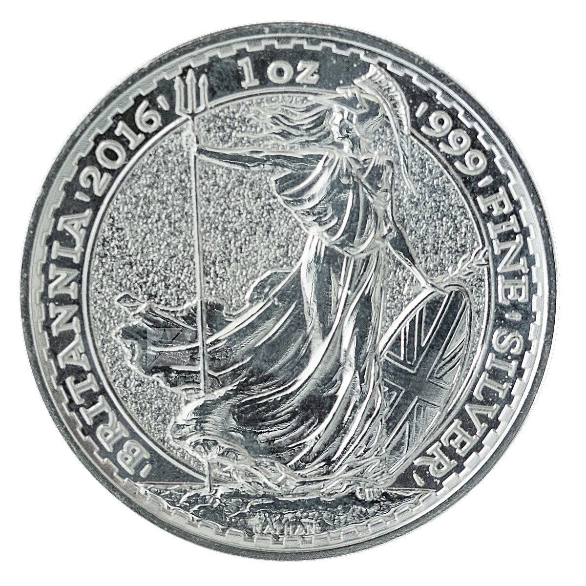 United Kingdom Silver Britannia 2016 - 1 Oz - BullionStar