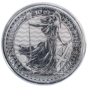 2025 10 oz United Kingdom Silver Britannia Coin