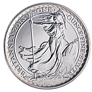 United Kingdom Silver Britannia 2013 - 1 oz 