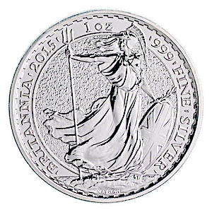 United Kingdom Silver Britannia 2015 - 1 oz 