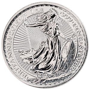 2019 1 oz United Kingdom Silver Britannia Bullion Coin